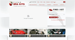 Desktop Screenshot of clearbra-kits.com